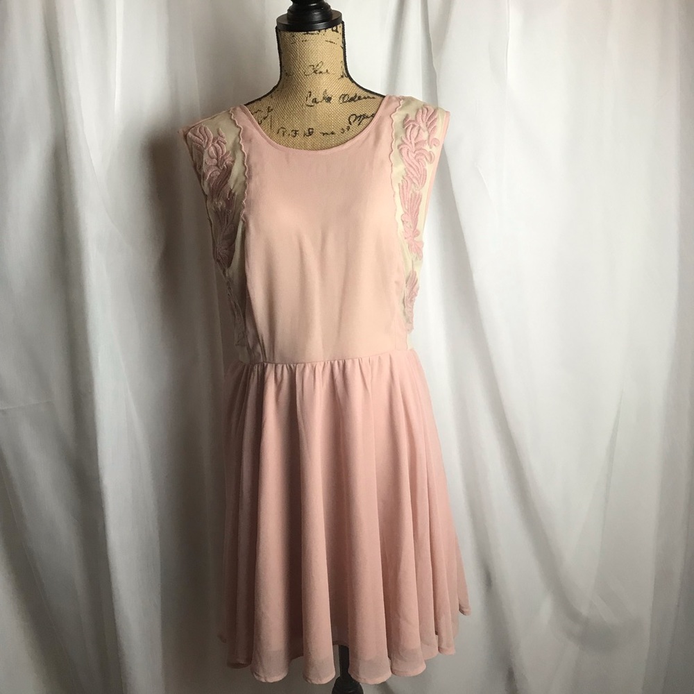 Urban Outfitters Pins and Needles V-Back Dress